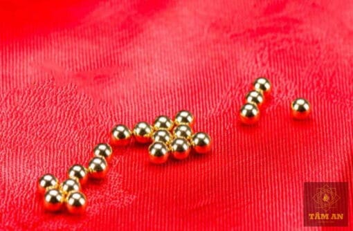 Thất bảo: Viên hạt vàng 24k - Ảnh 8