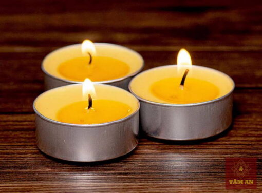 Nến bơ Tây Tạng loại 8 tiếng - Ảnh 6