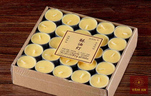 Nến bơ Tây Tạng loại 8 tiếng